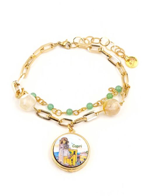 Handmade bracelet with Piazzetta Capri Capritaly gioielli | BRPIAZZETTAPIAZZETTA